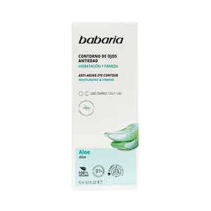 BABARIA Contorno de ojos antiedad de uso diario con Aloe Vera BABARIA 15 ml.