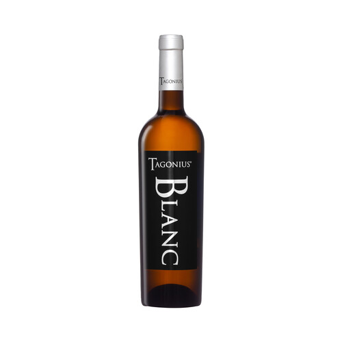 Vino blanco con denominación de origen Vinos de Madrid TAGONIUS botella de 75 cl.