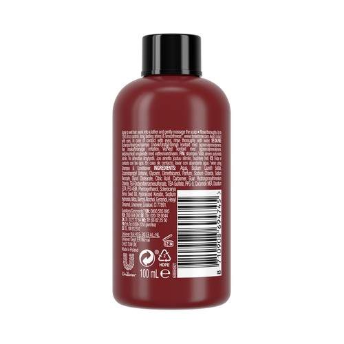 TRESEMMÉ Champú con Keratina hidrolizada, para cabello encrespado o dañado 100 ml.