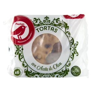 PRODUCTO ALCAMPO Tortas de aceite de oliva virgen 180 g.