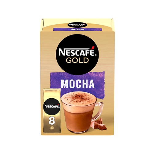 Café soluble capuccino Mocha NESCAFÉ GOLD 8 uds.x 18 g.