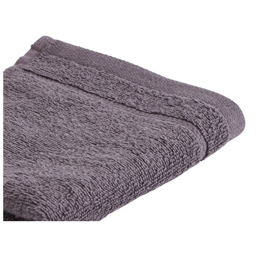 Toalla de tocador color gris, 400g/m², ACTUEL.