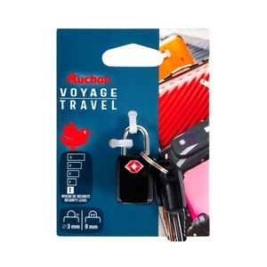 Imagen de Candado TSA, seguridad nivel 2, ALCAMPO.