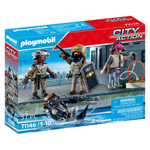 PLAYMOBIL.  Fuerzas Especiales - Set figuras