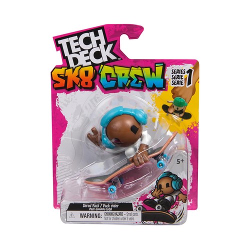 Pack 1 figura SK8 Duedes para skate, surtida, TECH DECK