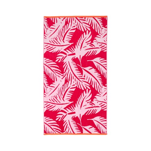 Toalla de playa 90x160cm 420grs 100% algodón, velour jacquard  . ACTUEL