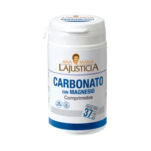 ANA MARIA LAJUSTICIA® Complemento nutricional apto para veganos a base de carbonato con Magnésio 75 uds.