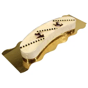 Tarta mousse de naranja sanguina, 600g.