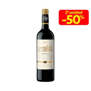 OTOÑAL Vino tinto reserva con D.O. Ca. Rioja botella 75 cl.