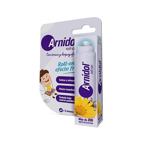 ARNIDOL Desodorante roll on efecto frio, a partir de 3 meses 15 ml.