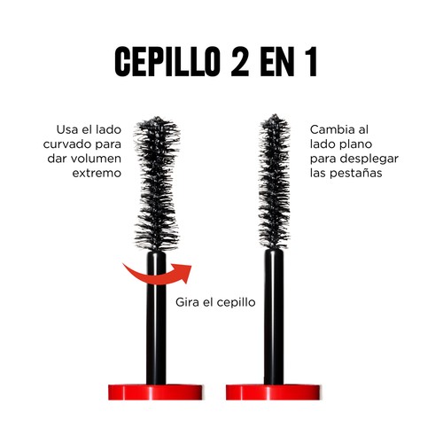 REVLON So fierce! big bad lash  tono 760 Blackest black Máscara de pestañas efecto tinte y volumen extremo.