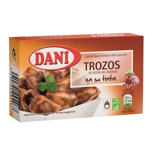 DANI Trozos de potón del Pacífico en su tinta 68 g.