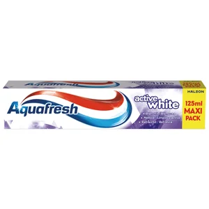AQUAFRESH Active white Pasta de dientes con acción blanqueante 125 ml.