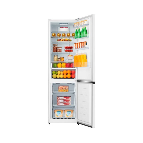 Frigorífico combi 200,4cm HISENSE RB440N4BWE NO FROST, clasificación energética: E, H: 200,4cm, A: 59,5cm, F: 59cm, capacidad total: 336L.