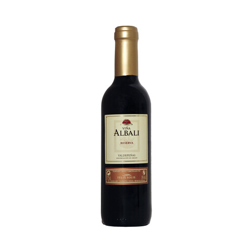 VIÑA ALBALI  Vino tinto reserva con D.O. Valdepeñas VIÑA ALBALI botella de 37,5 cl.