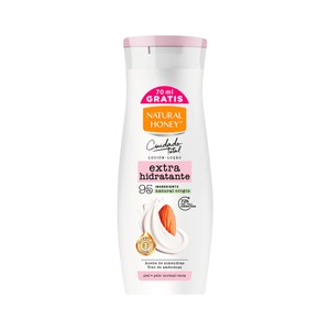 NATURAL HONEY Cuidado total Loción corporal extra hidratante, para pieles normales a secas 330 ml.