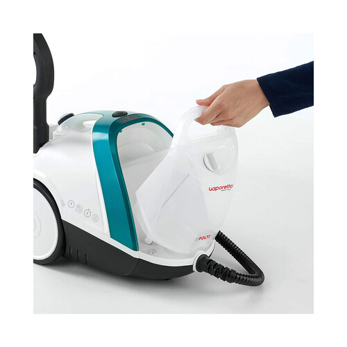 Limpiador a vapor POLTI Vaporetto Smart 100 T, autonomía ilimitada, 1500W, presión 4Bar.