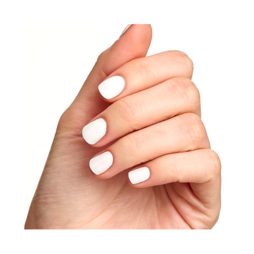 ESSENCE tono 33 Just white blanco liso Esmalte de uñas en gel de larga duración.