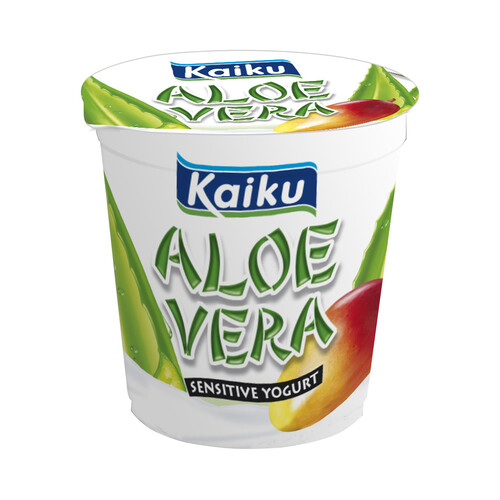 Yogur con aloe vera y mango KAIKU Sensitive 150 g.