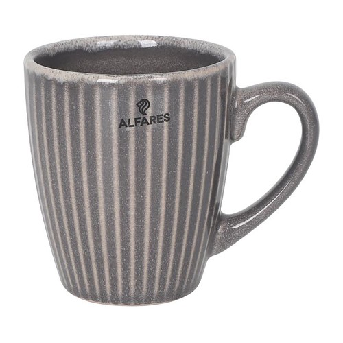 Taza cortado 220cc electra grafito. SANTA CLARA