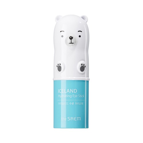 THE SAEM Iceland Contorno de ojos hidratante y descongestionante en stick.