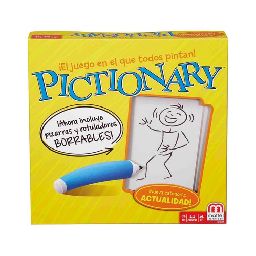 MATTEL Games Pictionary, juegos de mesa (MATTEL DKD51)