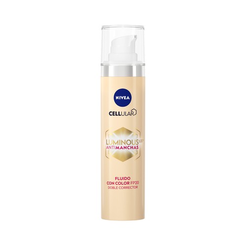 NIVEA Cellular luminous 630 Crema antimanchas con color y FPS 20 40 ml.