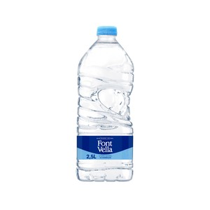 FONT VELLA Agua mineral botella de 2,50 l.