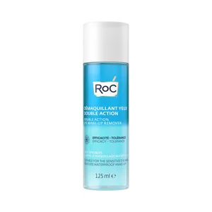 ROC Desmaquillante de ojos doble acción, especial pieles sensibles ROC 125 ml.