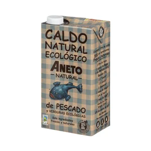 ANETO Natural Caldo de pescado y verduras ecológicas 1 l.