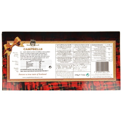 CAMPBELL"S Galletas Shortbred 210 g.