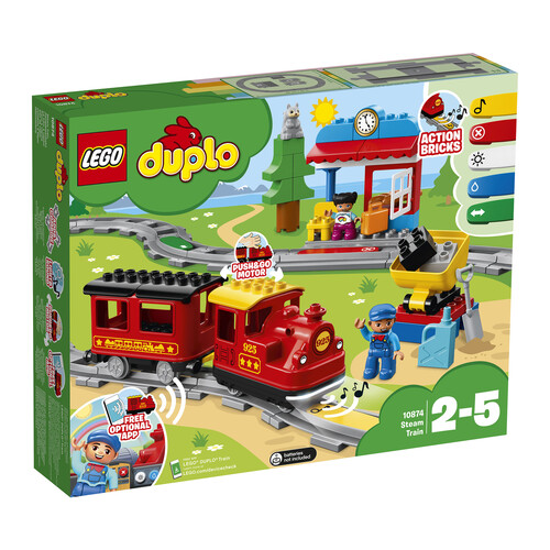 LEGO Duplo - Tren de vapor +2-5 años