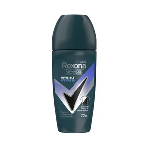 REXONA Men advanced protection ice fresh Desodorante roll on para hombre, que no mancha la ropa 50 ml.