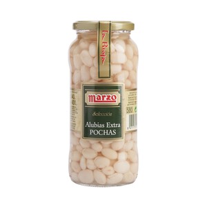 Imagen de MARZO Alubia cocida blanca MARZO frasco de 400 g.