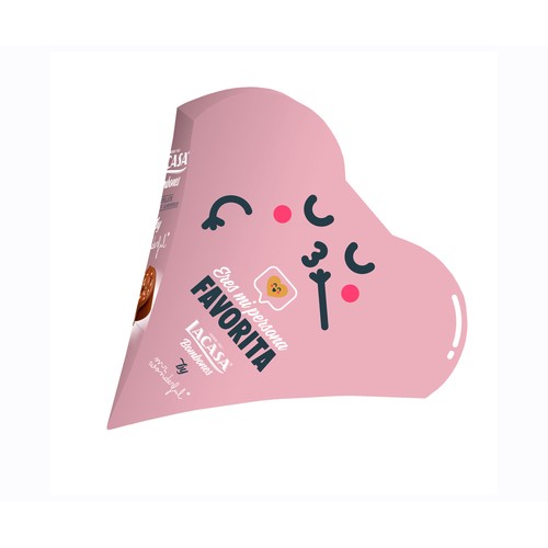 LACASA Bombones caja de corazón 60 g