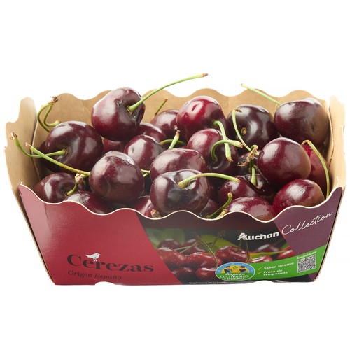 Imagen de Cerezas ALCAMPO PRODUCCIÓN CONTROLADA Bandeja de 500 g.