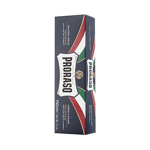 PRORASO Crema de afeitar protectora, con aloe vera y vitamina E 150 ml.