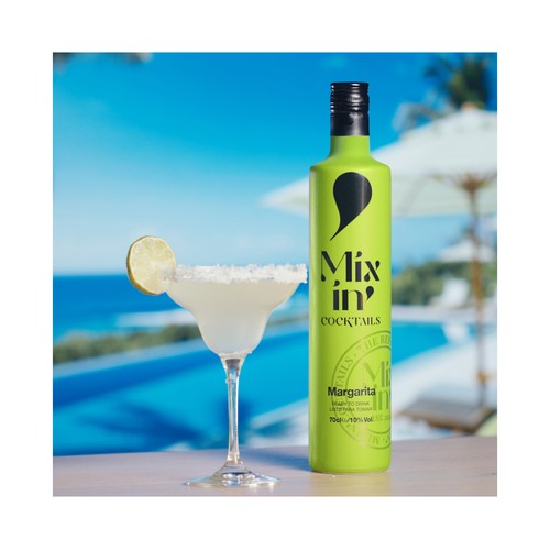 MIXIN´ COCKTAILS Margarita preparada lista para tomar botella 70 cl.