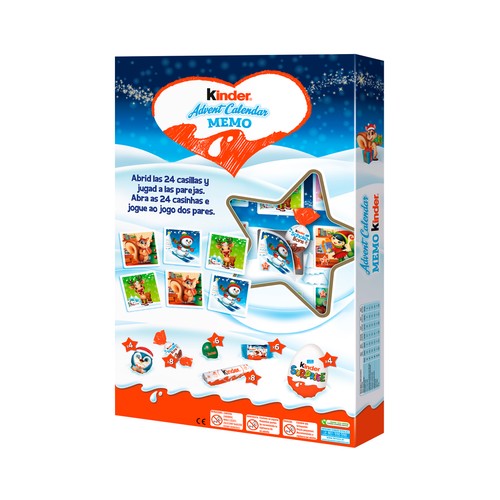KINDER Calendario memory 316g