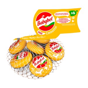 Imagen de BABYBEL Queso en porciones emmental BABYBEL MINI 6 uds.120 g.