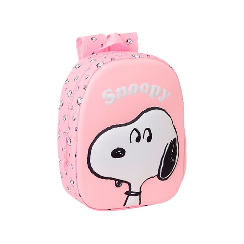 Mochila preescolar 3D. SNOOPY.