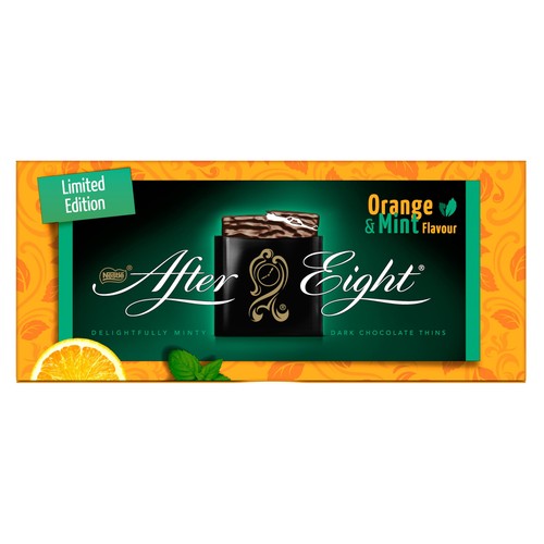 AFTER EIGHT Bombones naranja y menta 200 g.
