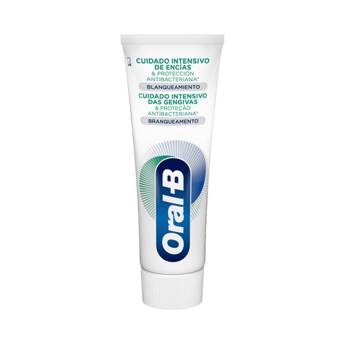 ORAL-B Pasta de dientes blanqueante que cuida de nuestras encías ORAL-B Cuidado intensivo de encías 75 ml.
