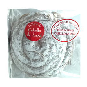 Imagen de LA TAHONA DE LAS ACACIAS Ensaimada rellena de cabello de ángel 180 g.