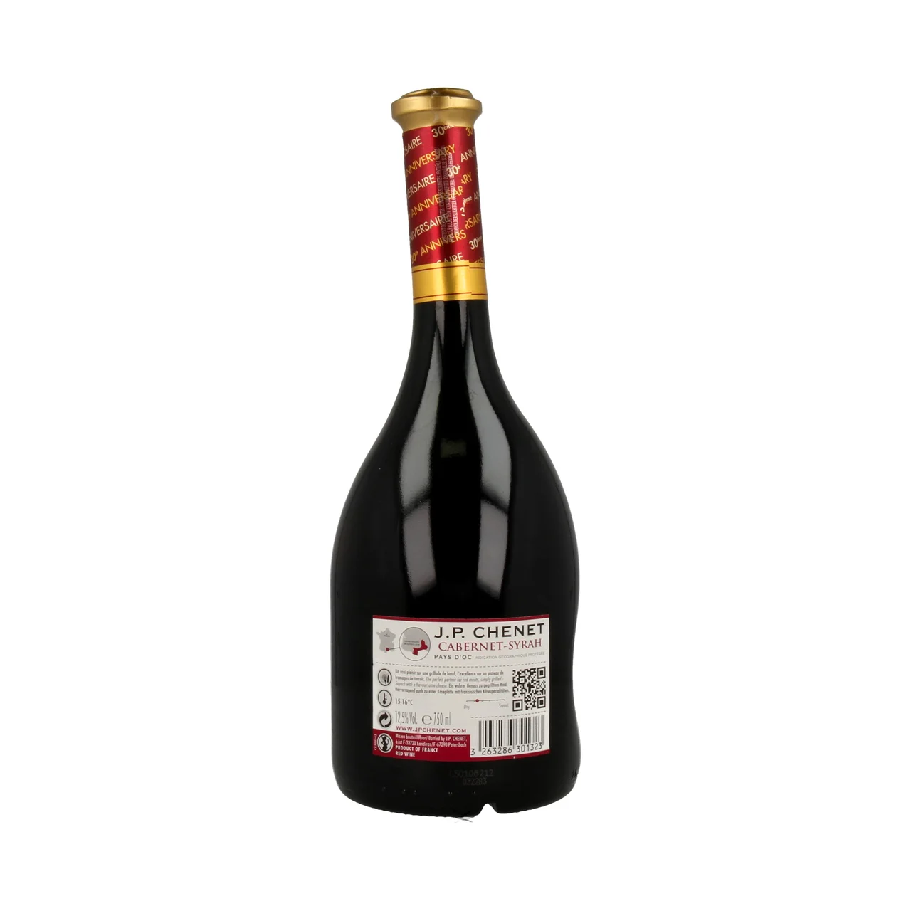 J.P. CHENET  Vino tinto de Francia J.P. CHENET botella de 75 cl.