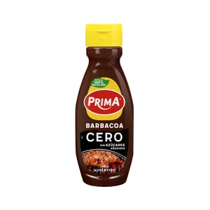 PRIMA Salsa Barbacoa Cero 510 gr.