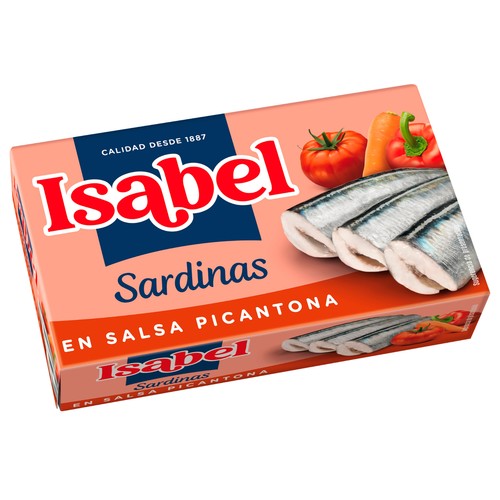 ISABEL Sardinas en salsa picantona 81 g.