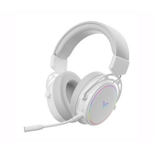 Auriculares diadema gaming RAPOO VH800 226365, bluetooth, color blanco, 46 horas de autonomía, cancelación de ruido