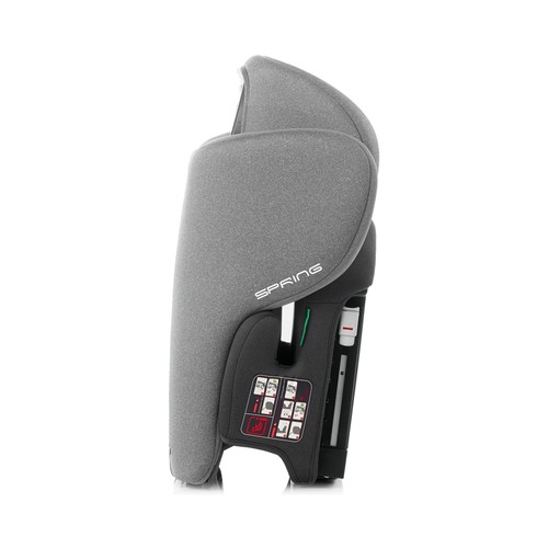 Elevador de auto Spring NURSE by JANÉ, con sistema ISOFIX, I-Size (100-150cm), 4 a 12 años, color negro.