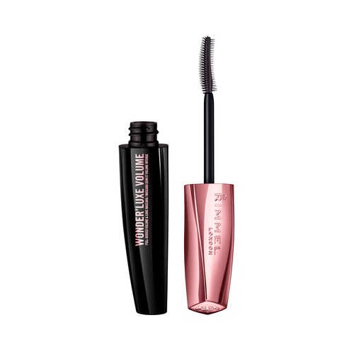 RIMMEL  Wonder´luxe Tono Black Máscara de pestañas efecto volumen definido.